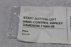 OFF RUN BUTTON LEFT HAND CONTROL HARLEY DAVIDSON 71684-06
