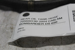 REAR OIL TANK HOSE 705600190 2004 CAN AM BOMBARDIER DS 650