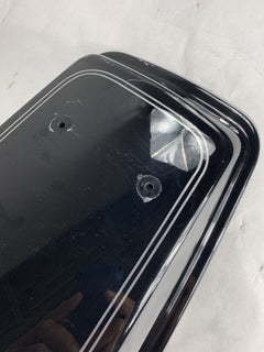 OEM Harley Davidson Saddlebag Lid 2014+ Touring 90200413 LEFT Black Silver Pin