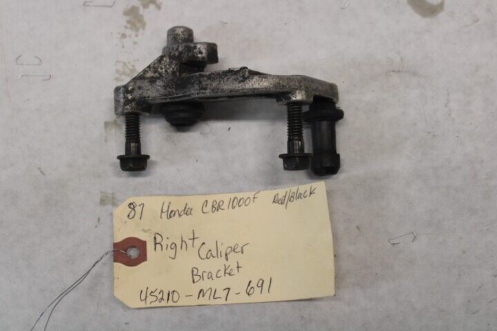 Right Front Caliper Bracket 45210-ML7-691 1987 Honda CBR1000F Hurricane