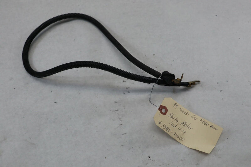 OEM Suzuki Motorcycle Starter Lead Wire 2000 Hayabusa GSX1300R Brown 33810-24F00