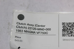 Clutch Assy (Center Clutch) 22120-MN0-000 1983 MAGNA VF750C