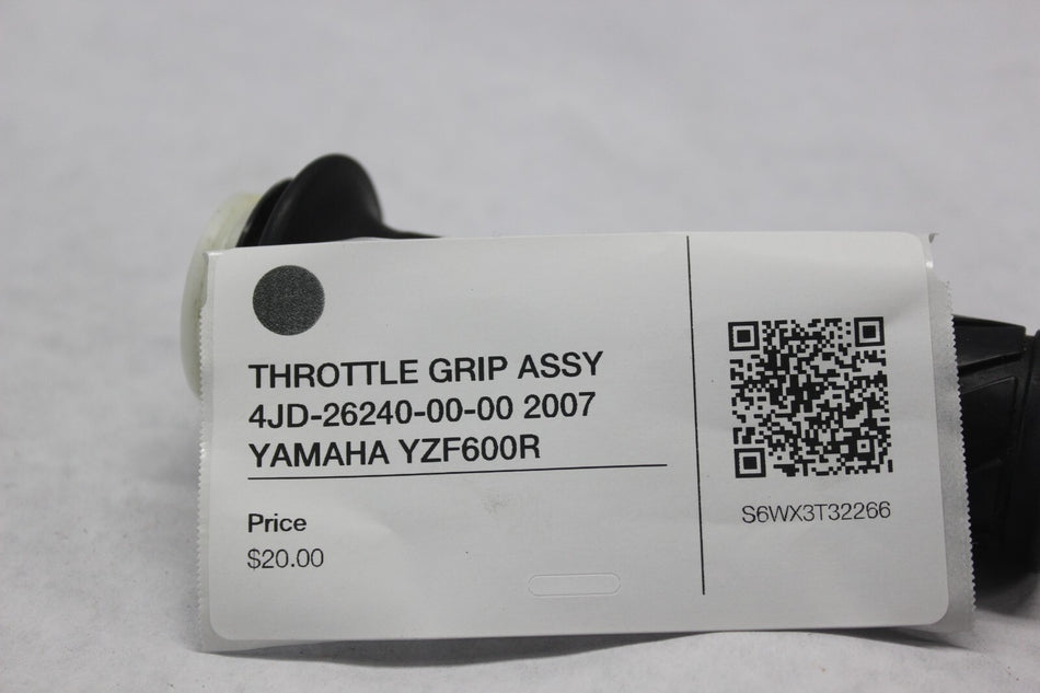 THROTTLE GRIP ASSY 4JD-26240-00-00 2007 YAMAHA YZF600R