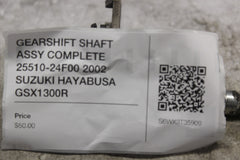 GEARSHIFT SHAFT ASSY COMPLETE 25510-24F00 2002 SUZUKI HAYABUSA GSX1300R