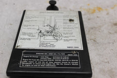 SEAT CASE W/ SCREWS 32099-011 1980 KAWASAKI KZ440LTD