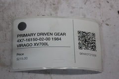 PRIMARY DRIVEN GEAR 4X7-16150-02-00 1984 VIRAGO XV700L