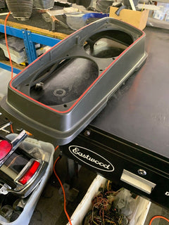 Dual SADDLEBAG 6x9 Speaker Lid RIGHT Harley DAVIDSON