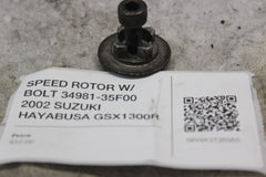 SPEED ROTOR W/ BOLT 34981-35F00 2002 SUZUKI HAYABUSA GSX1300R