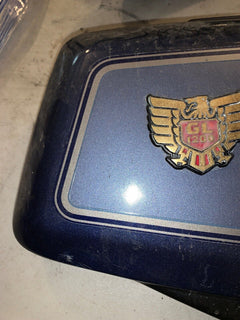 OEM 1986 Honda Goldwing GL1200 Side Cover 83600-ML8 Pearl Marlin Blue RIGHT Side