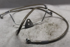 FRONT BRAIDED BRAKELINE DUAL CALIPER 43350-08 NON-ABS 2008 HARLEY-DAVIDSON STREE