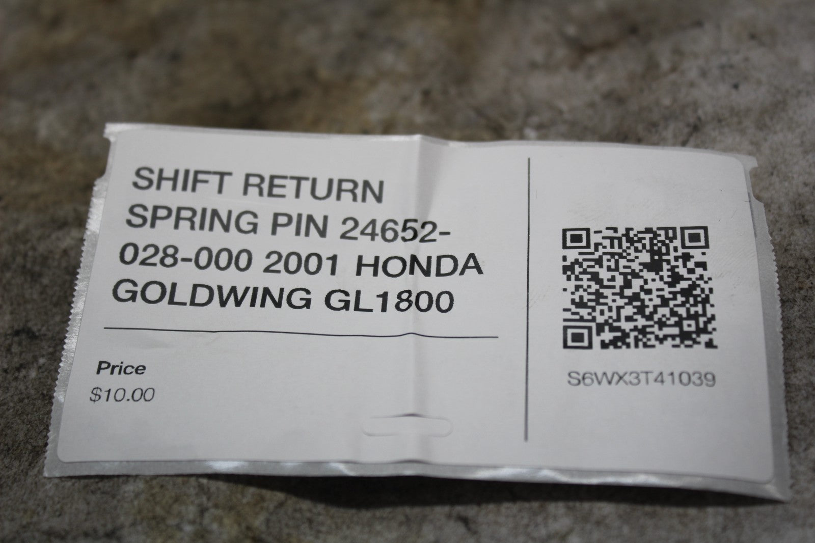 Mb Return Pin SHIFT RETURN SPRING PIN 24652-028-000 2001 HONDA GOLDWING GL1800 ...