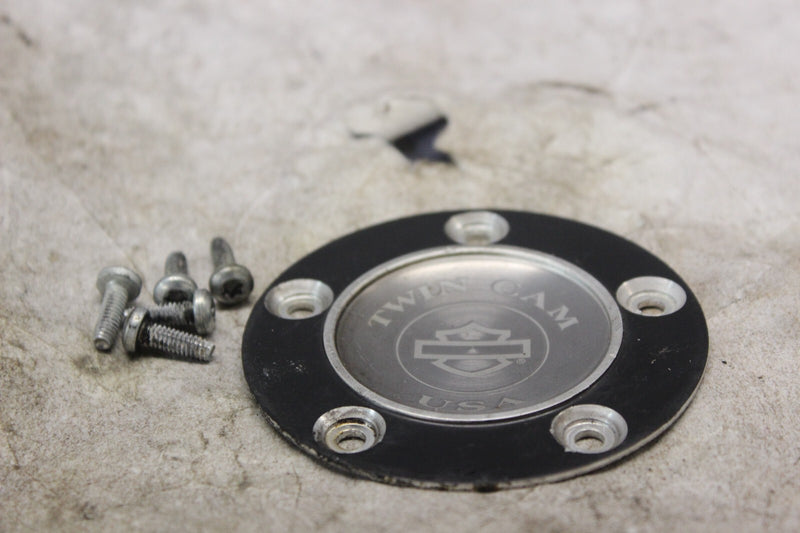 25600012 Timing Cover Twin Cam Black HARLEY DAVIDSON