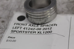 FRONT AXLE SPACER LEFT 41242-08 2012 SPORTSTER XL1200