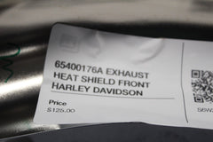 65400176A EXHAUST HEAT SHIELD FRONT HARLEY DAVIDSON