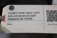 FRONT FORK ASSY LEFT 2C0-23102-00-00 2007 YAMAHA R6 YZFR6