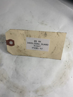 OEM Harley Davidson Saddlebag Guard RIGHT 2008 Road King 49205-97