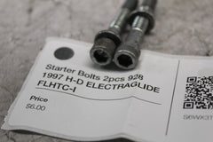 Starter Bolts 2pcs 928 1997 H-D ELECTRAGLIDE FLHTC-I