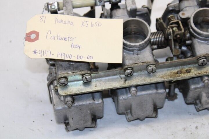 OEM Yamaha Motorcycle Carburetor 4H7-1490-00-00 1981 XJ650