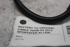 BATTERY TO GROUND CABLE 70296-04 2012 SPORTSTER XL1200