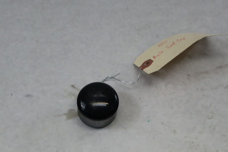 Front Wheel Axle End Cap Black Harley Davidson Models
