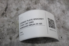 LICENSE PLATE BRACKET 11045-1387 2003 KAWASAKI NINJA ZX-6R