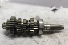 INPUT TRANSMISSION SHAFT W/ GEARS 14T 13127-1135 1986 KAWASAKI CONCOURS ZG1000