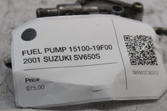 FUEL PUMP 15100-19F00 2001 SUZUKI SV650S