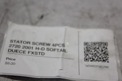STATOR SCREW 4PCS 2720 2001 H-D SOFTAIL DUECE FXSTD