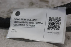 COWL TRIM MOLDING 64205-463-770 1982 HONDA GOLDWING GL1100A