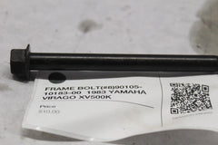 FRAME BOLT (#8) 90105-10183-00  1983 YAMAHA VIRAGO XV500K