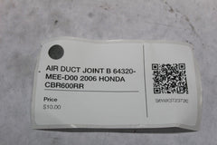 AIR DUCT JOINT B 64320-MEE-D00 2006 HONDA CBR600RR