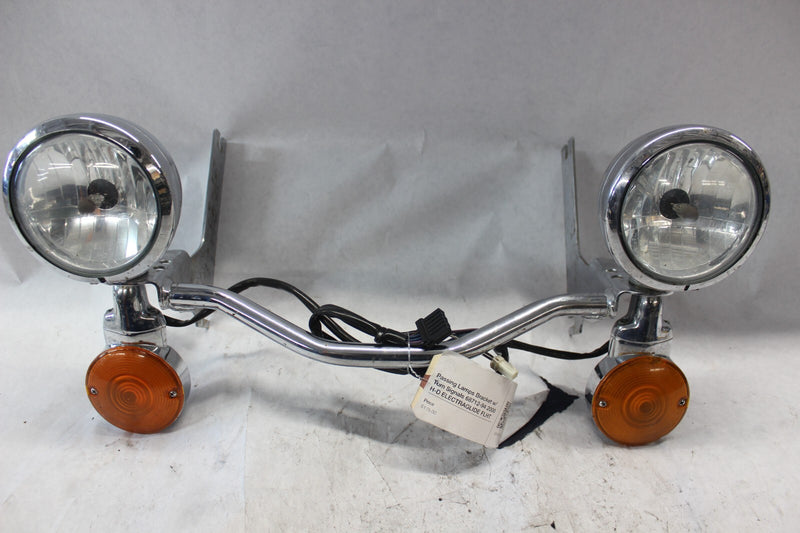 Passing Lamps Bracket w/ Turn Signals 68712-94 2000 H-D ELECTRAGLIDE FLHT