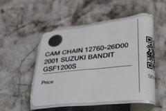 CAM CHAIN 12760-26D00 2001 SUZUKI BANDIT GSF1200S