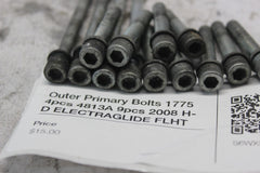 Outer Primary Bolts 1775 4pcs 4813A 9pcs 2008 H-D ELECTRAGLIDE FLHT