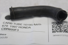 CARB TUBE 16195-MV9-670  1997 HONDA CBR600F3