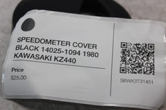 SPEEDOMETER COVER BLACK 14025-1094 1980 KAWASAKI KZ440