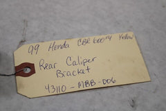 OEM Honda Motorcycle 1999 CBR600F4 Rear Caliper Bracket 43110-MBB-006