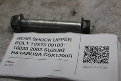 REAR SHOCK UPPER BOLT 10X70 09103-10033 2002 SUZUKI HAYABUSA GSX1300R