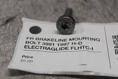 FR BRAKELINE MOUNTING BOLT 3991 1997 H-D ELECTRAGLIDE FLHTC-I