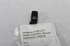 HORN BUTTON LEFT HAND CONTROL HARLEY DAVIDSON 71682-06