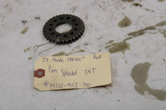 OEM Honda Motorcycle Cam Sprocket 34T #14321-MCJ-750 2003 CBR900RR