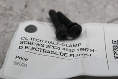 CLUTCH HALF-CLAMP SCREWS 2PCS 4132 1997 H-D ELECTRAGLIDE FLHTC-I