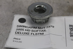 SWINGARM NUT 7479 2005 HD SOFTAIL DELUXE FLSTNI