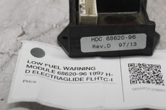 LOW FUEL WARNING MODULE 68620-96 1997 H-D ELECTRAGLIDE FLHTC-I