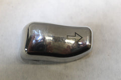 CHROME Right Turn/Info Switch Cap BUTTON HARLEY DAVIDSON 71500063