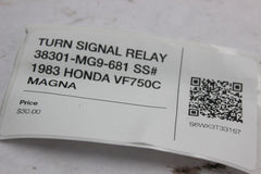 TURN SIGNAL RELAY 38301-MG9-681 SS# 1983 HONDA VF750C MAGNA