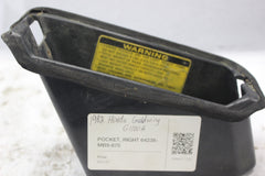 POCKET, RIGHT 64238-MB9-870 1982 HONDA GOLDWING GL1100A