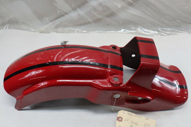 OEM Honda Motorcycle Rear Fender 1986 VT 500C Shadow Red 80100-MF5-000ZE