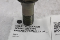 BOLT, OIL COOLER 92151-1238 1999 KAWASAKI NINJA ZX9R