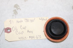 Oil Cup Cap 43513-MB4-672 1987 Honda CBR1000F Hurricane